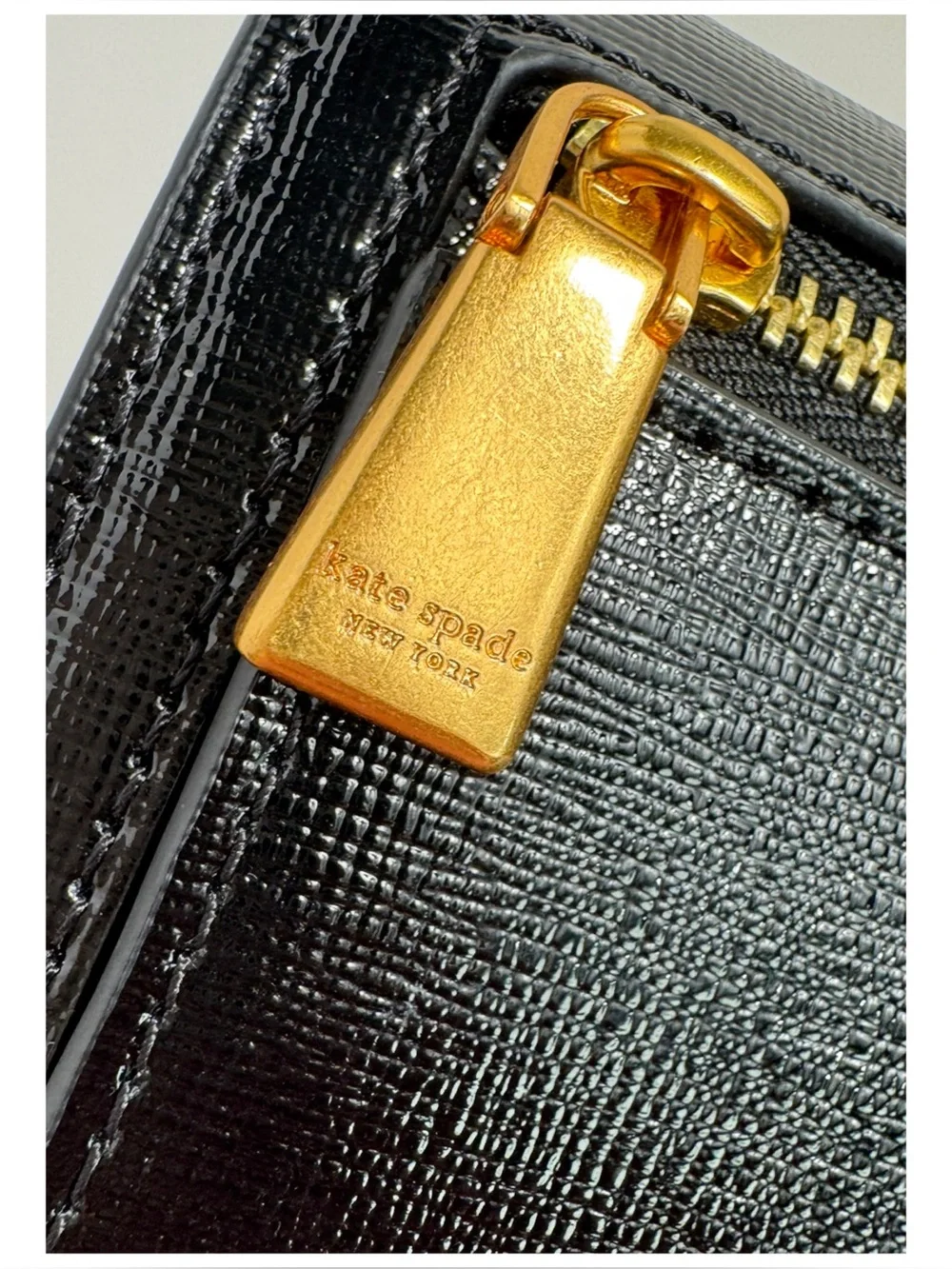 NWOT Kate Spade Morgan Bedazzled Bow Saffiano Leather Wallet Small Bifold